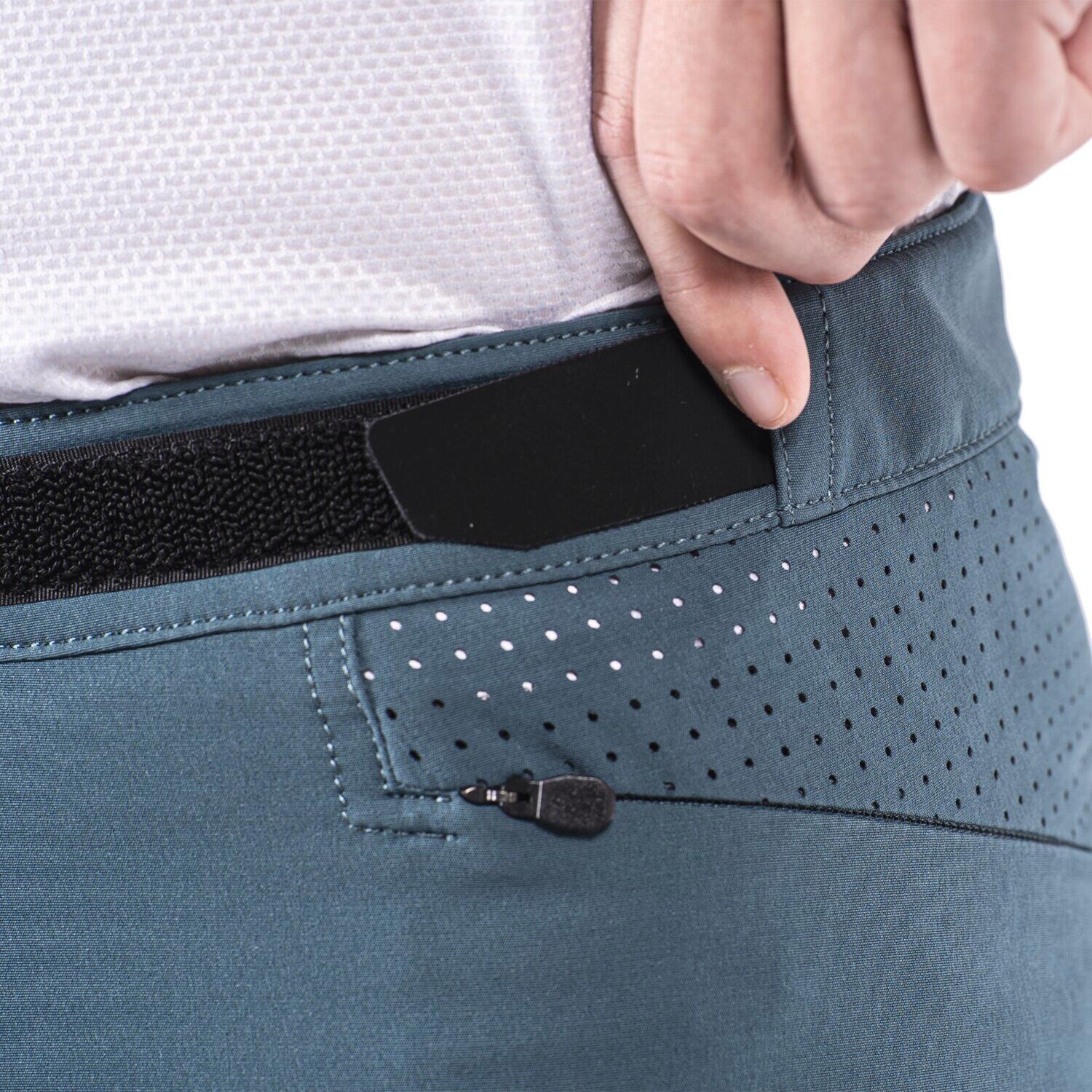 Short VTT court confortable et imperméable ALLMTN 2.0 Bleu clair pour Enfant 5/7