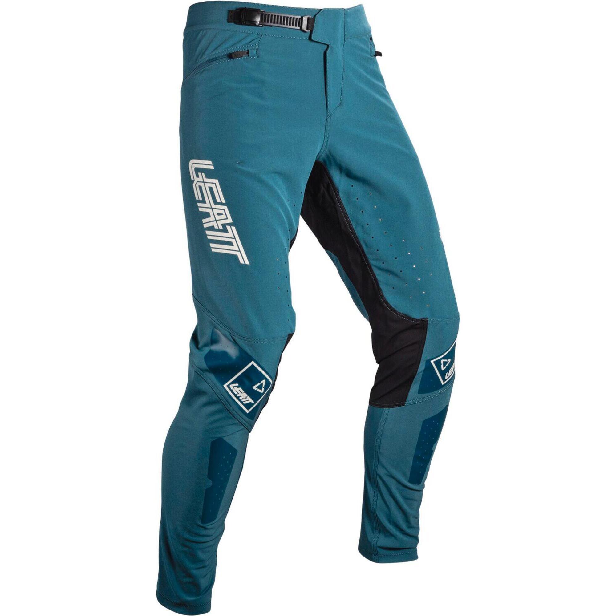 Leatt - Pantalon Vtt Long Gravity 4.0 Léger Et Aéré Bleu Homme - Pantalons - Bleu|vert - S - Decathlon