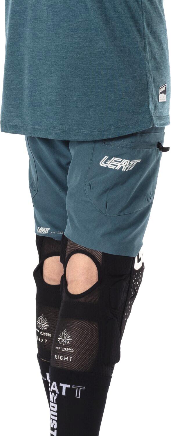 Short VTT court confortable et imperméable ALLMTN 2.0 Bleu clair pour Enfant 4/7