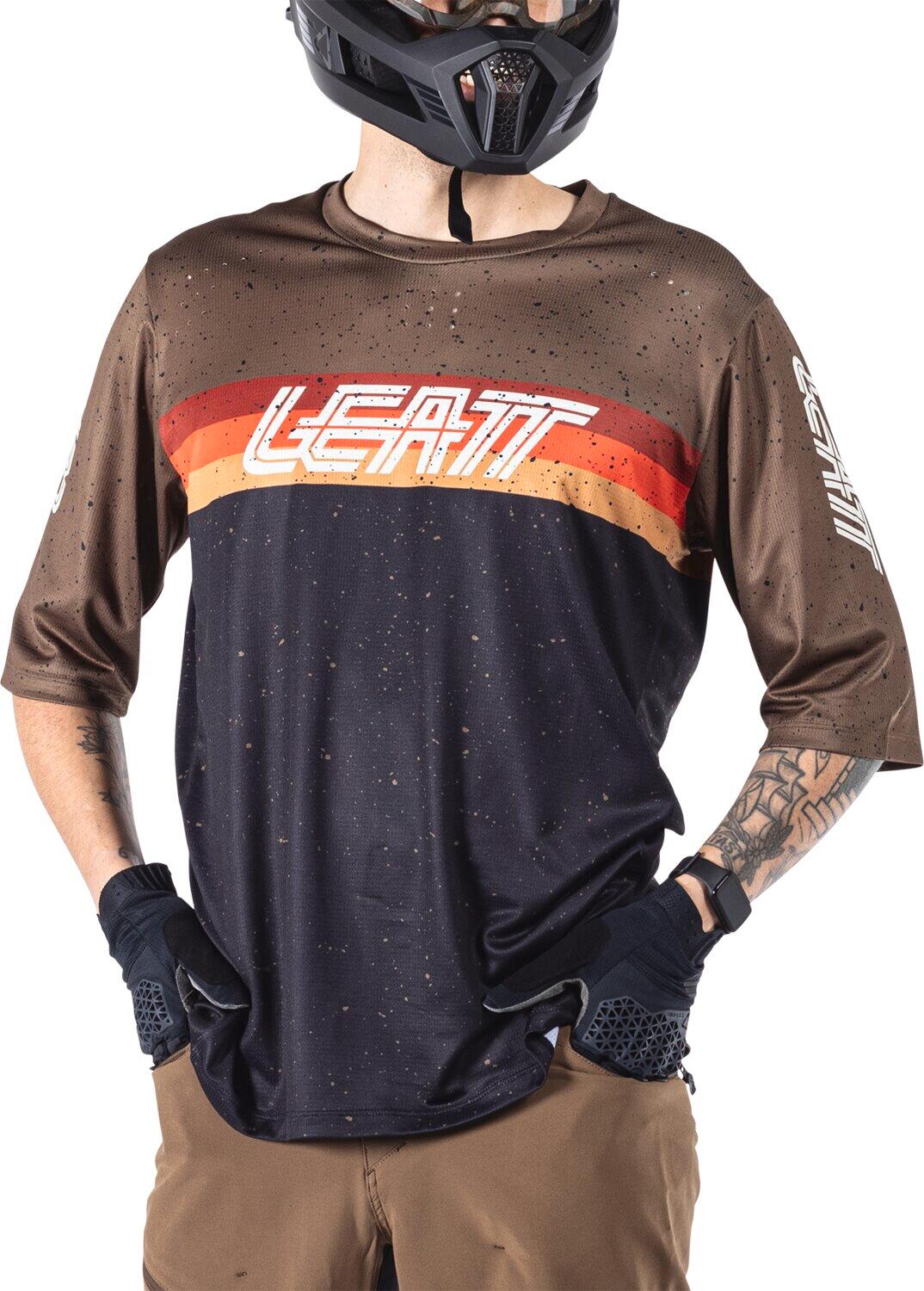 Leatt Enduro 3.0 3/4 mouw zwart 4/7