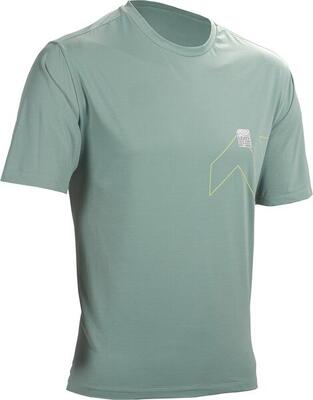 Mtb trail x-flow 1.0 shirt, elastisch en ultralicht, roze, heren