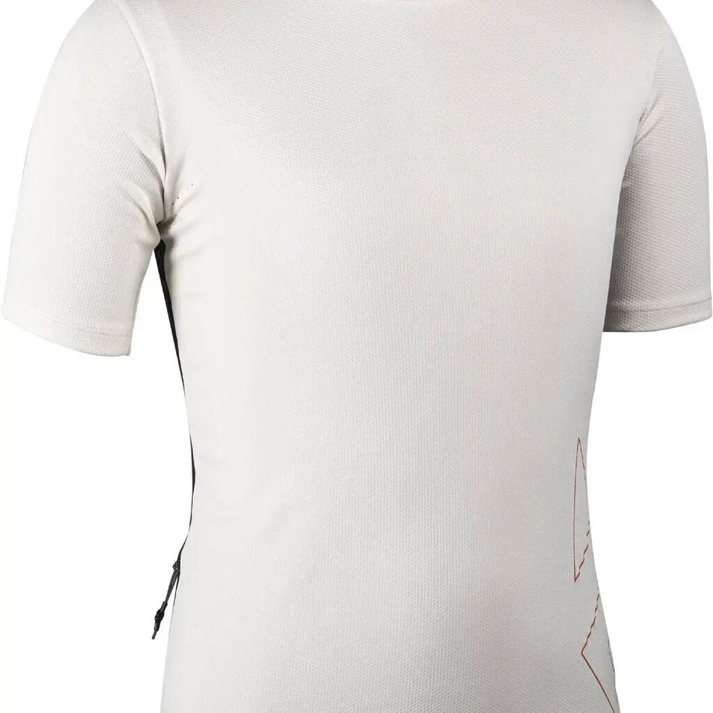 Women's MTB Trail 2.0 Jersey IceYarn fitted brown/grey