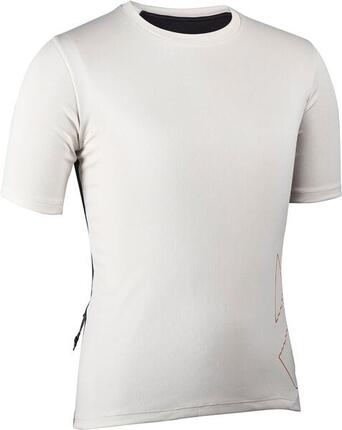 MTB Trail 2.0 Trikot aus leichtem Ice-Yarn-Gewebe Orange Damen