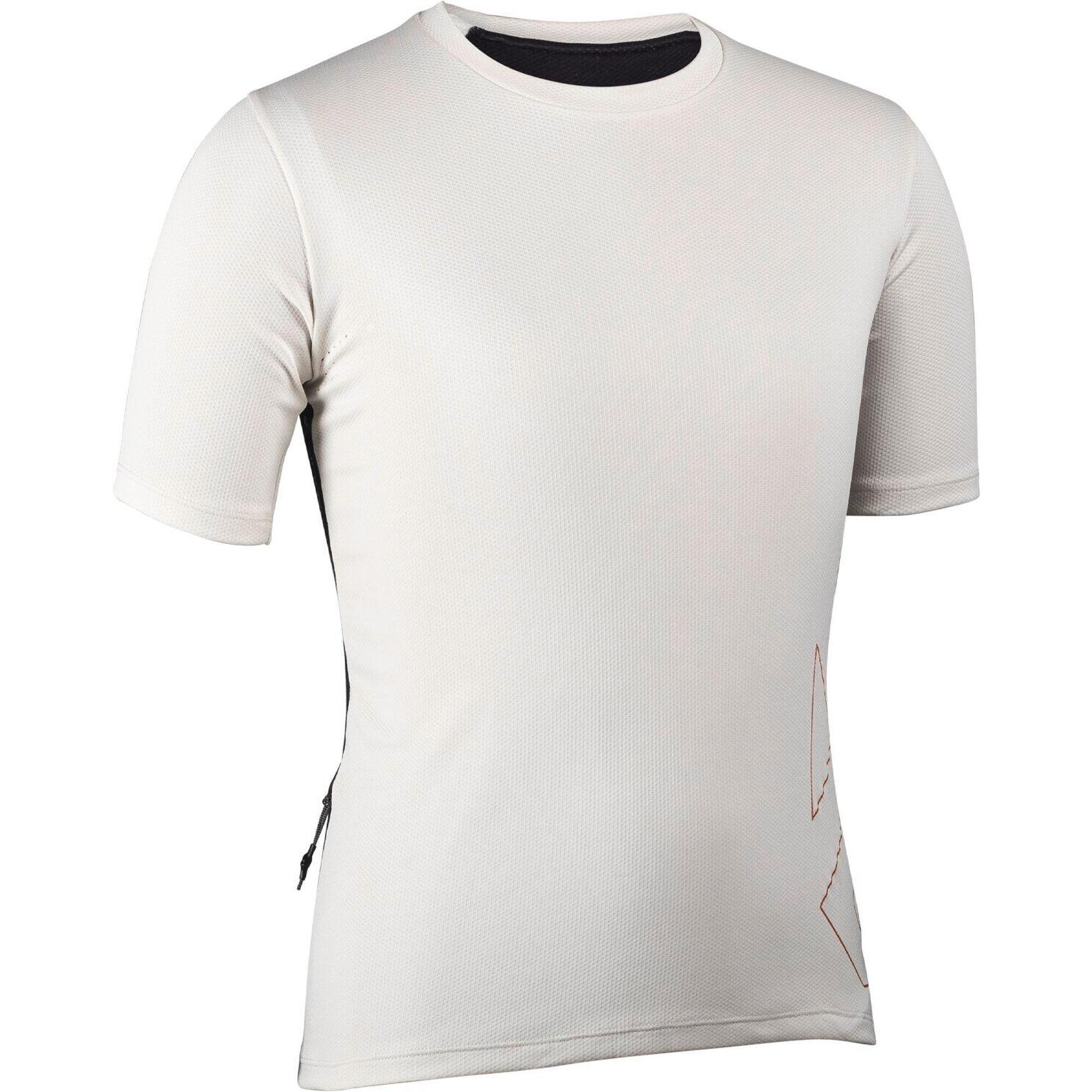 Leatt - Maillot Vtt Trail 2.0 En Tissu Léger Ice-yarn Gris Femme - T-shirt Manches Courtes - Gris|marron - 48 Xl - Decathlon