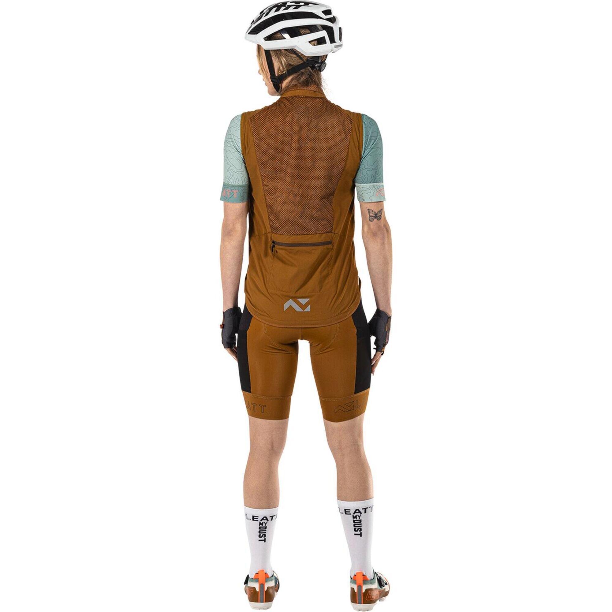 Gilet léger et coupe-vent MTB Endurance 2.0 Marron Femme