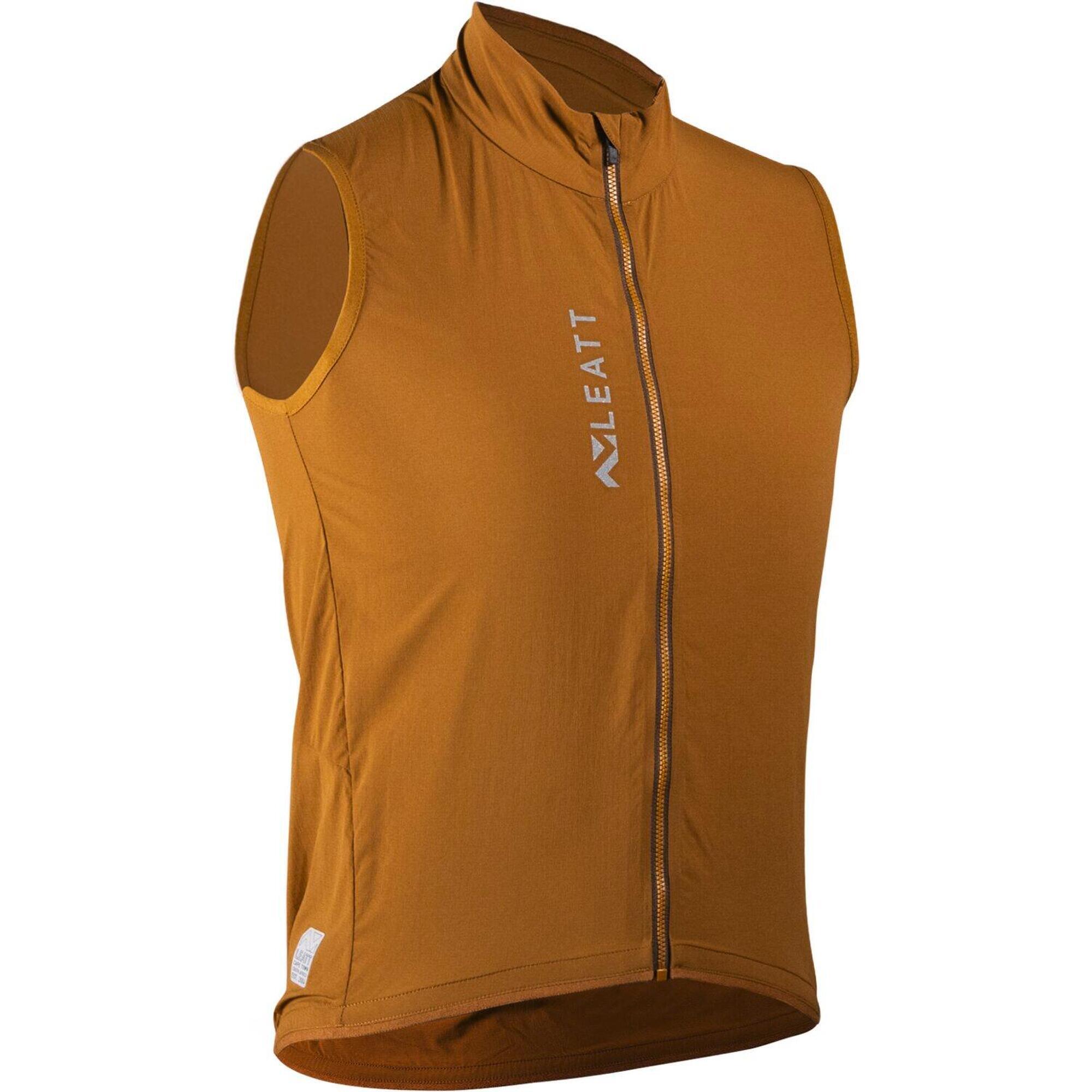 Leatt - Gilet Léger Et Coupe-vent Mtb Endurance 2.0 Marron Femme - Gilet Sans Manche - Beige|marron - 42 M/l - Decathlon