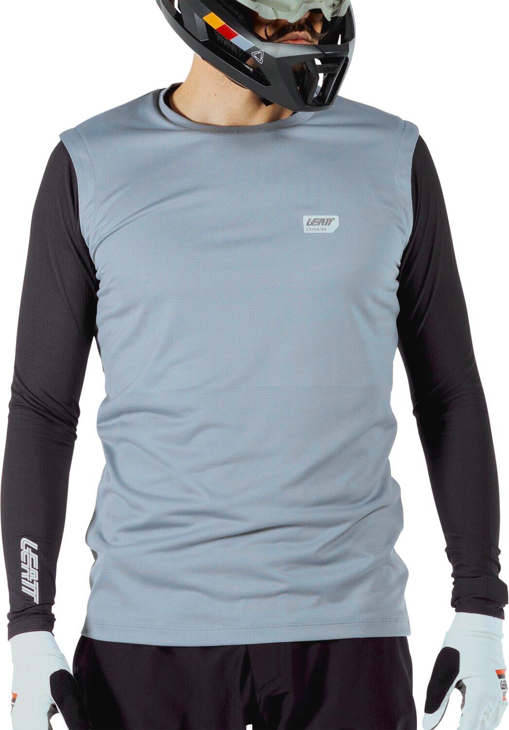 Conjunto MTB 1.0 cómodo y transpirable  Gris Hombre 4/8