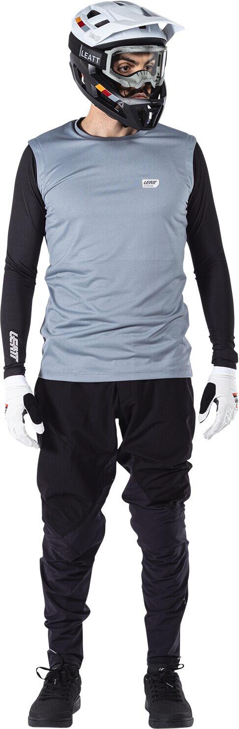Conjunto MTB 1.0 cómodo y transpirable  Gris Hombre 2/8
