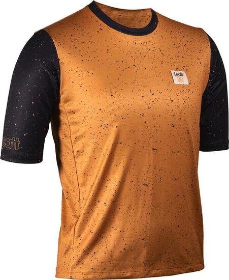 Elastisches MTB Enduro 3.0 Trikot mit Dreiviertelärmeln Grün Damen