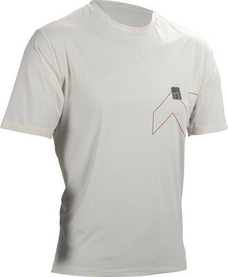 Mtb trail x-flow 1.0 shirt, elastisch en ultralicht, roze, heren