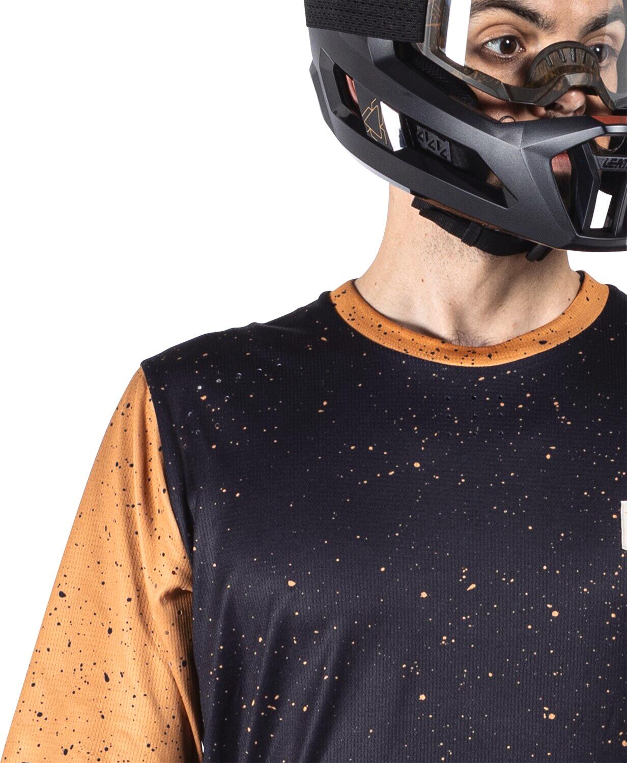 Camiseta de ciclismo masculina Leatt MTB Enduro 3.0 rust 5/7