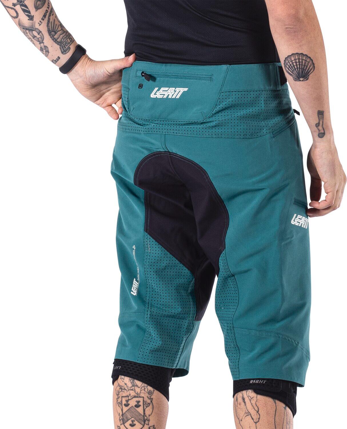 Pantaloncini MTB corti Enduro 3.0 ultra comodi Azzurro Uomo 5/7