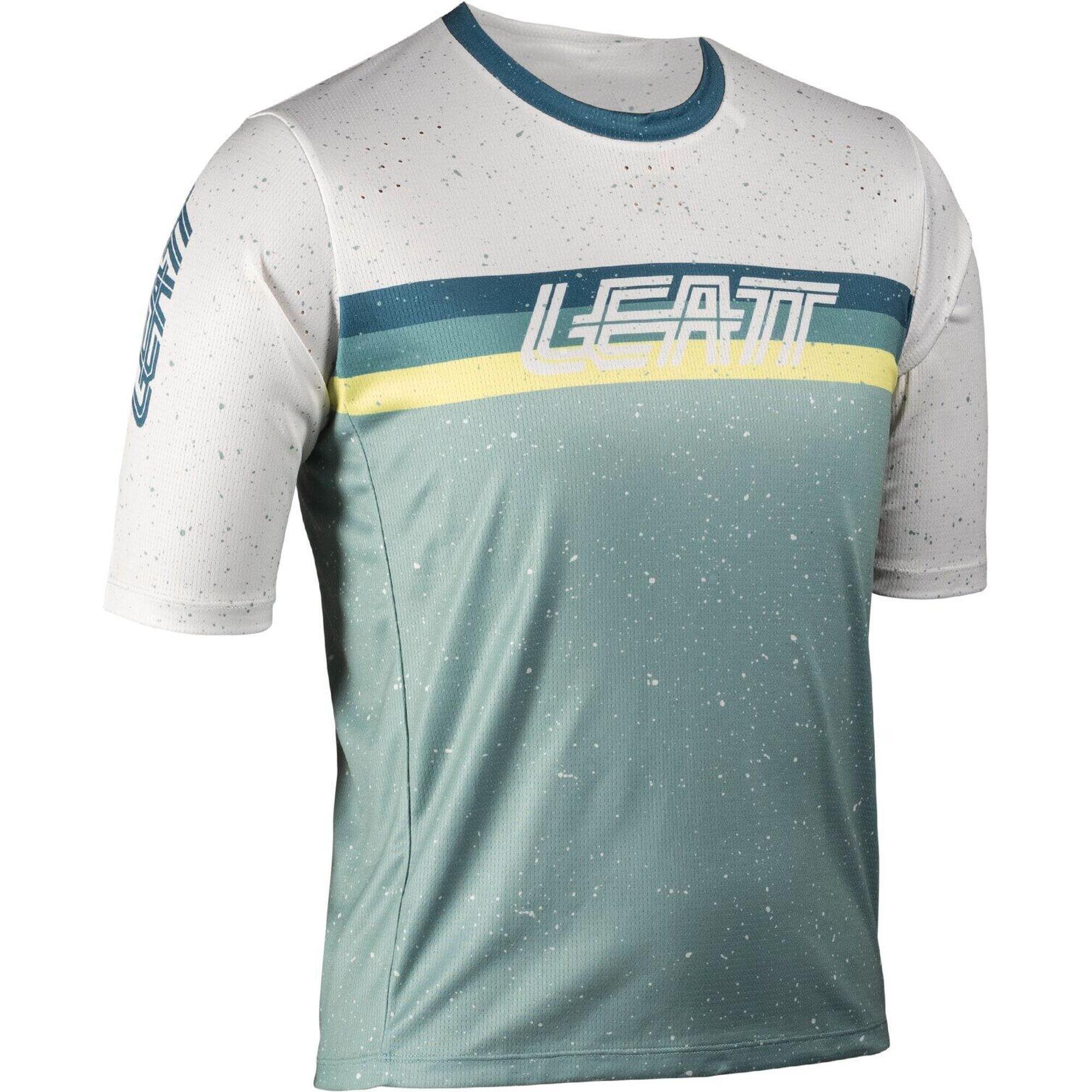 Leatt - Maillot Vtt Enduro 3.0 Élastique À Manches Trois-quarts Vert Femme - T-shirt Manches Courtes - Vert - 40 M - Decathlon