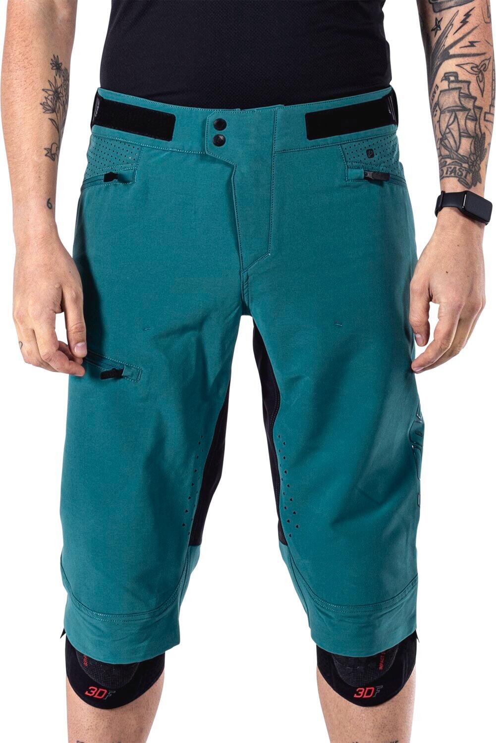 Pantaloncini MTB corti Enduro 3.0 ultra comodi Azzurro Uomo 3/7