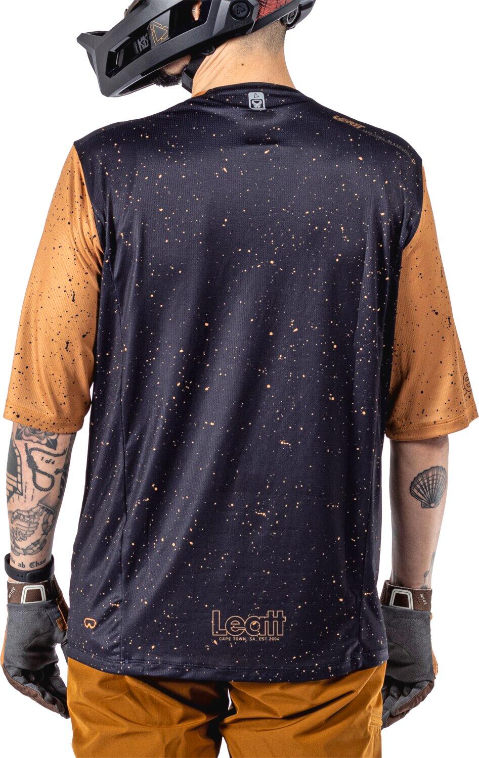 Camiseta de ciclismo masculina Leatt MTB Enduro 3.0 rust 4/7