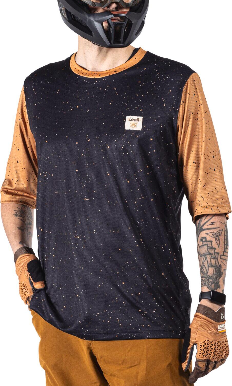Camiseta de ciclismo masculina Leatt MTB Enduro 3.0 rust 3/7