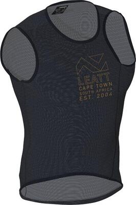 Maglietta intima MTB senza maniche ultraleggera Nero Uomo