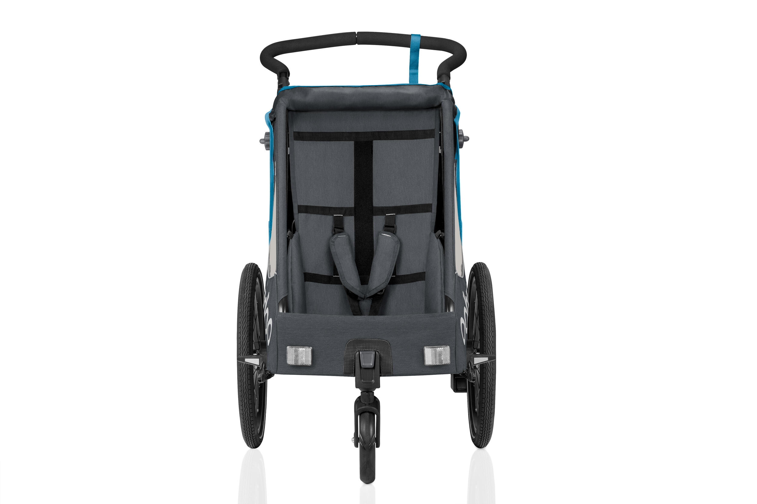Qeridoo Fahrradanhänger QUPA 1 Blue 2/5