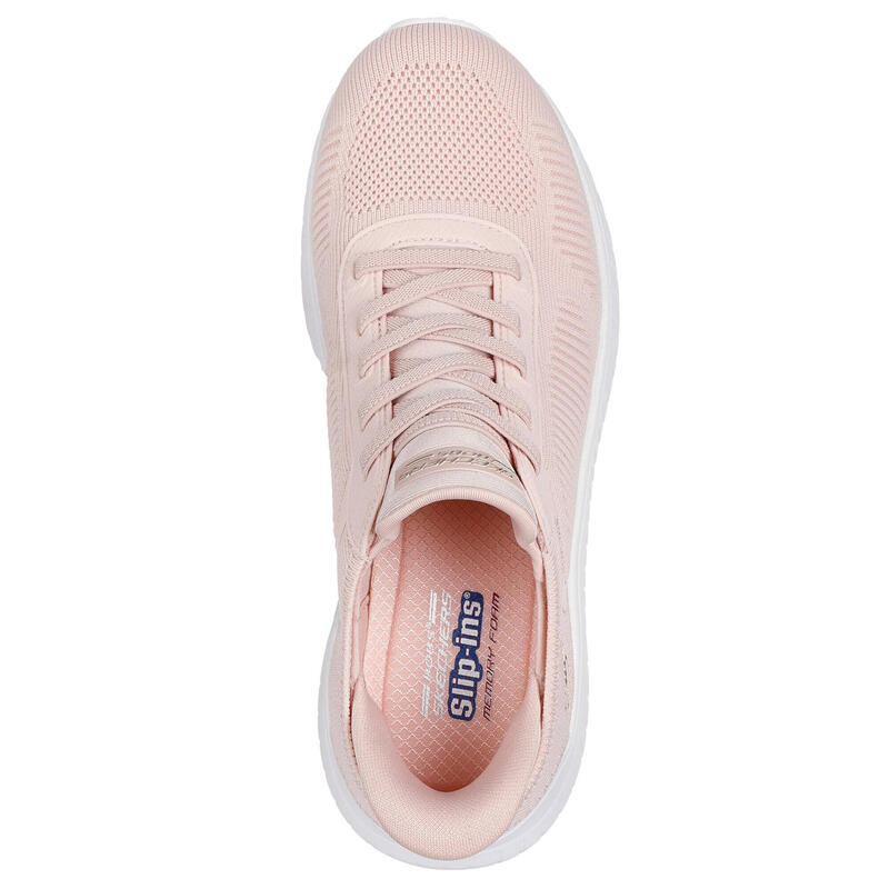 Pantofi sport femei Skechers Bobs Squad Chaos - C, Roz