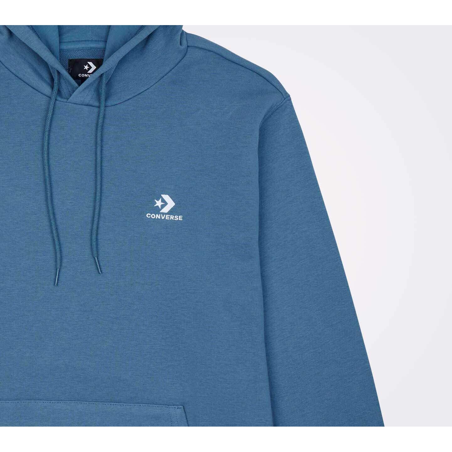 Capot Converse Hoodie Converse Star Chevron Azul, Bleu, Unisexe 2/4