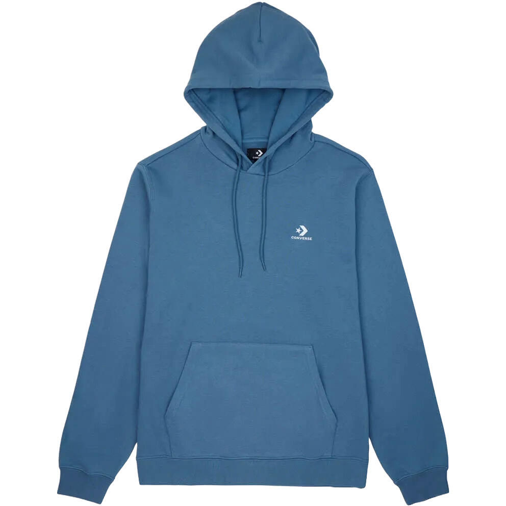 Capot Converse Hoodie Converse Star Chevron Azul, Bleu, Unisexe 1/4