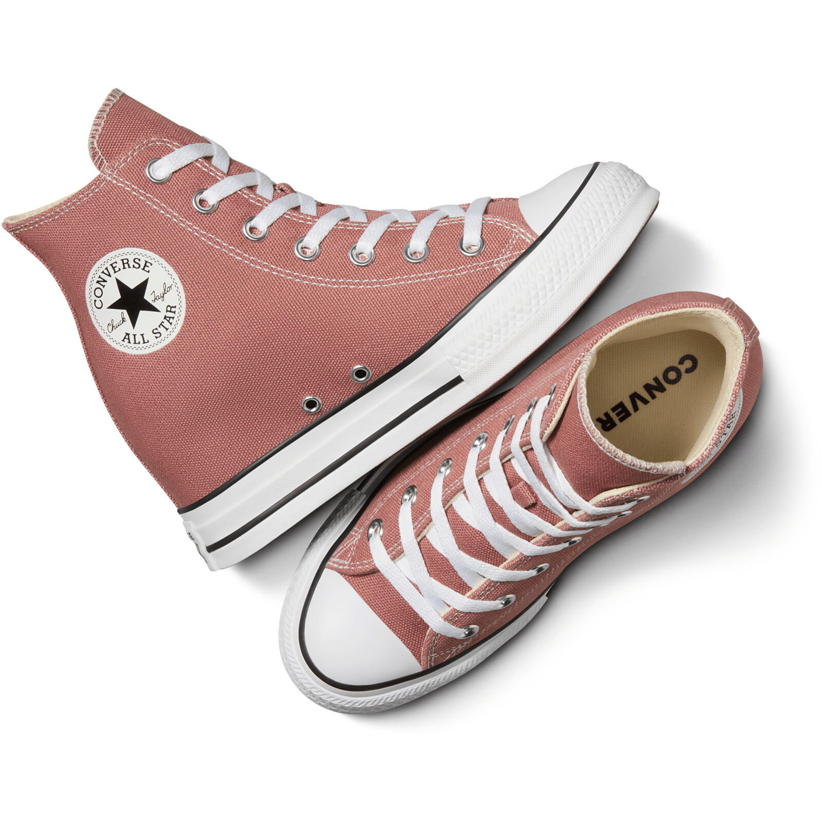 Converse Chucks Pink Sneaker 36 Plateau All Star Rosa Turnschuhe