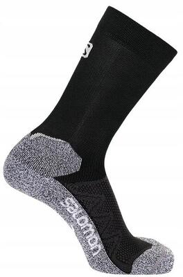 Salomon Calcetines De Trail Salomon Speedcross Crew Black White