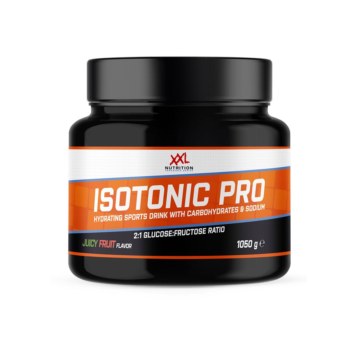 XXL NUTRITION IsoTonic Pro - Isotone Sportdrank Duursport - Juicy Fruit - 1050 gram