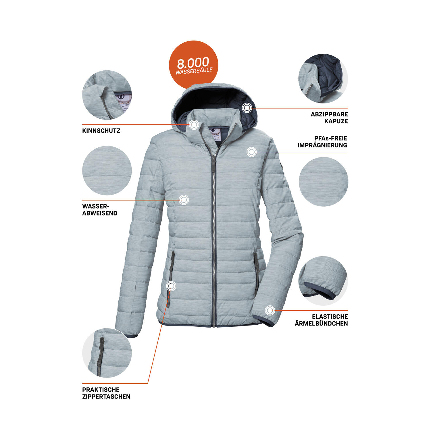 Damen Steppjacke GS 63 6/6