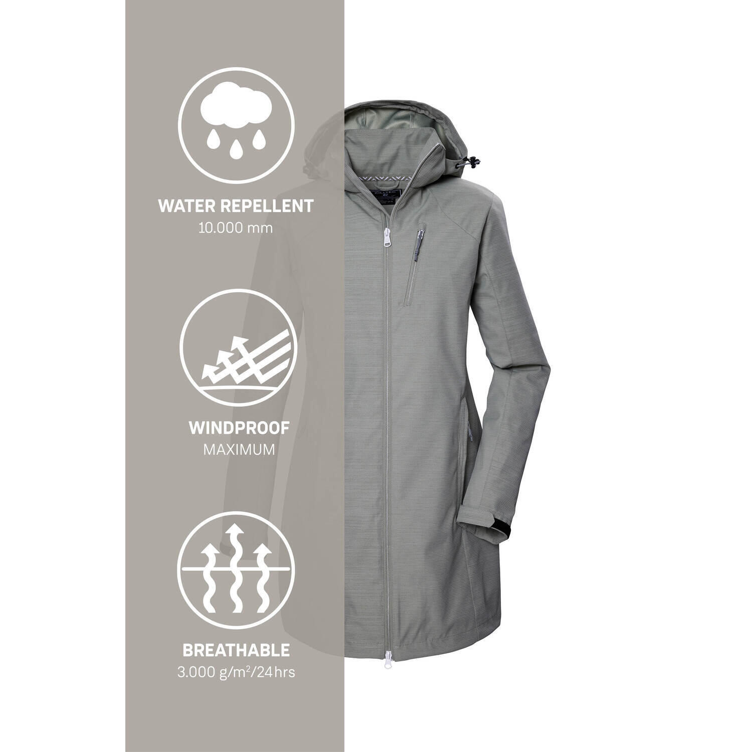 Damen Softshellparka KOS 57 8/8