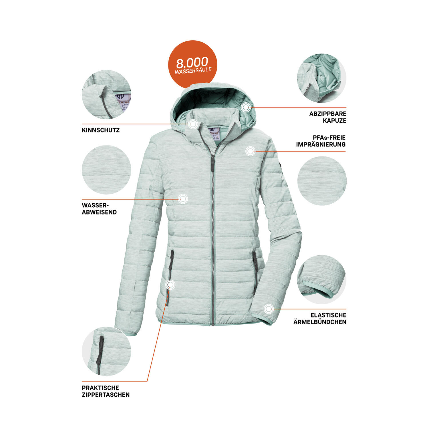 Damen Steppjacke GS 63 6/6