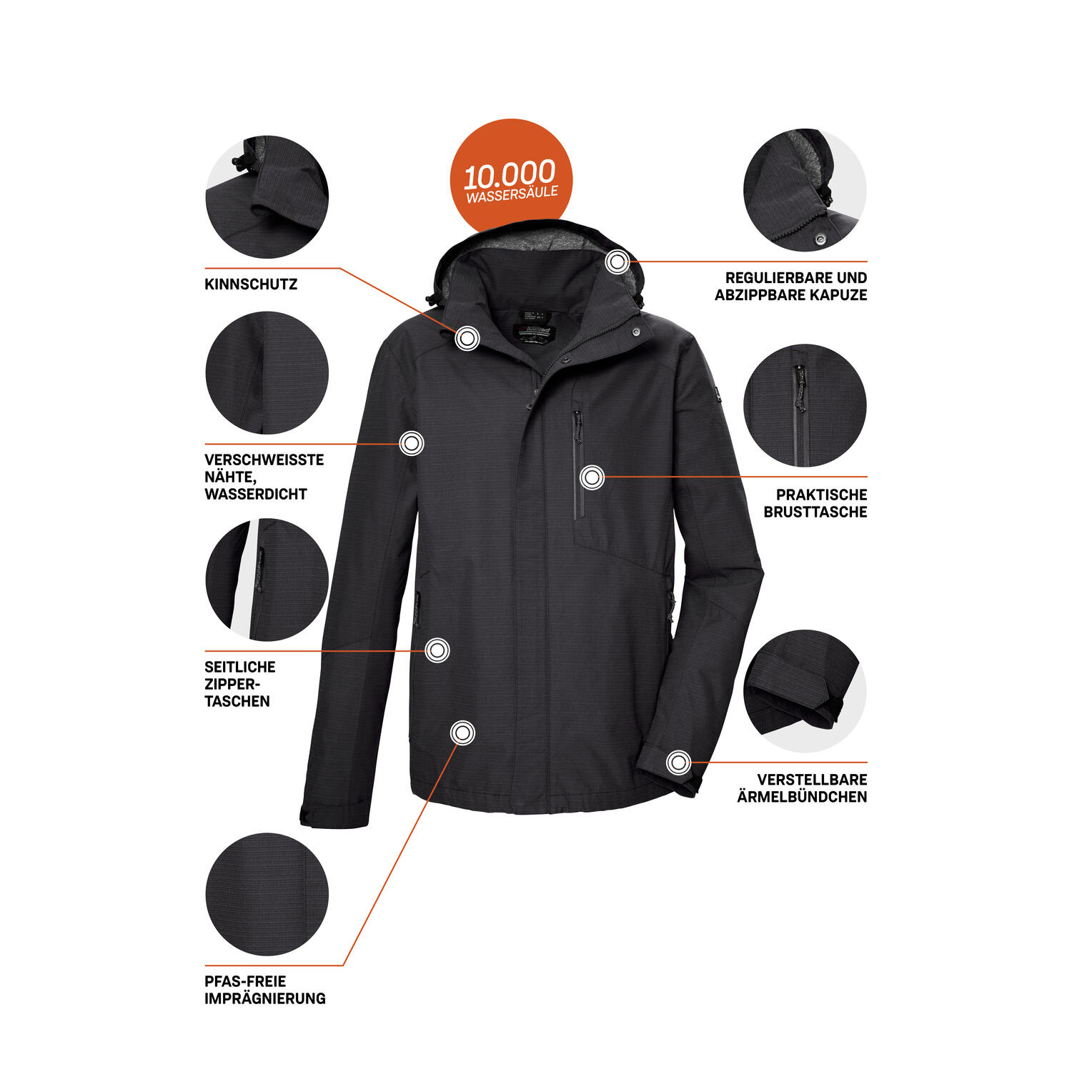 Herren Jacke KOS 256 5/7