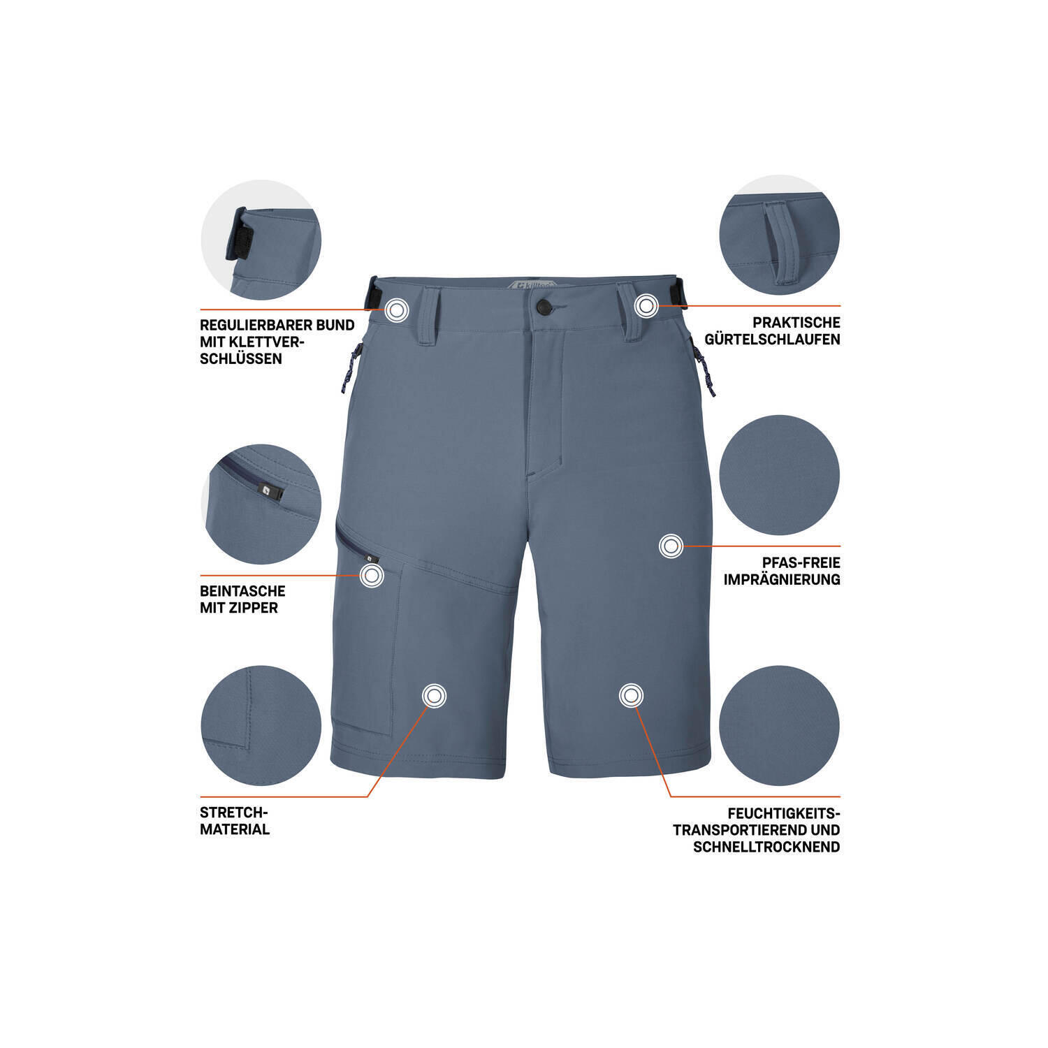 Herren Bermudas KOS 15 6/6
