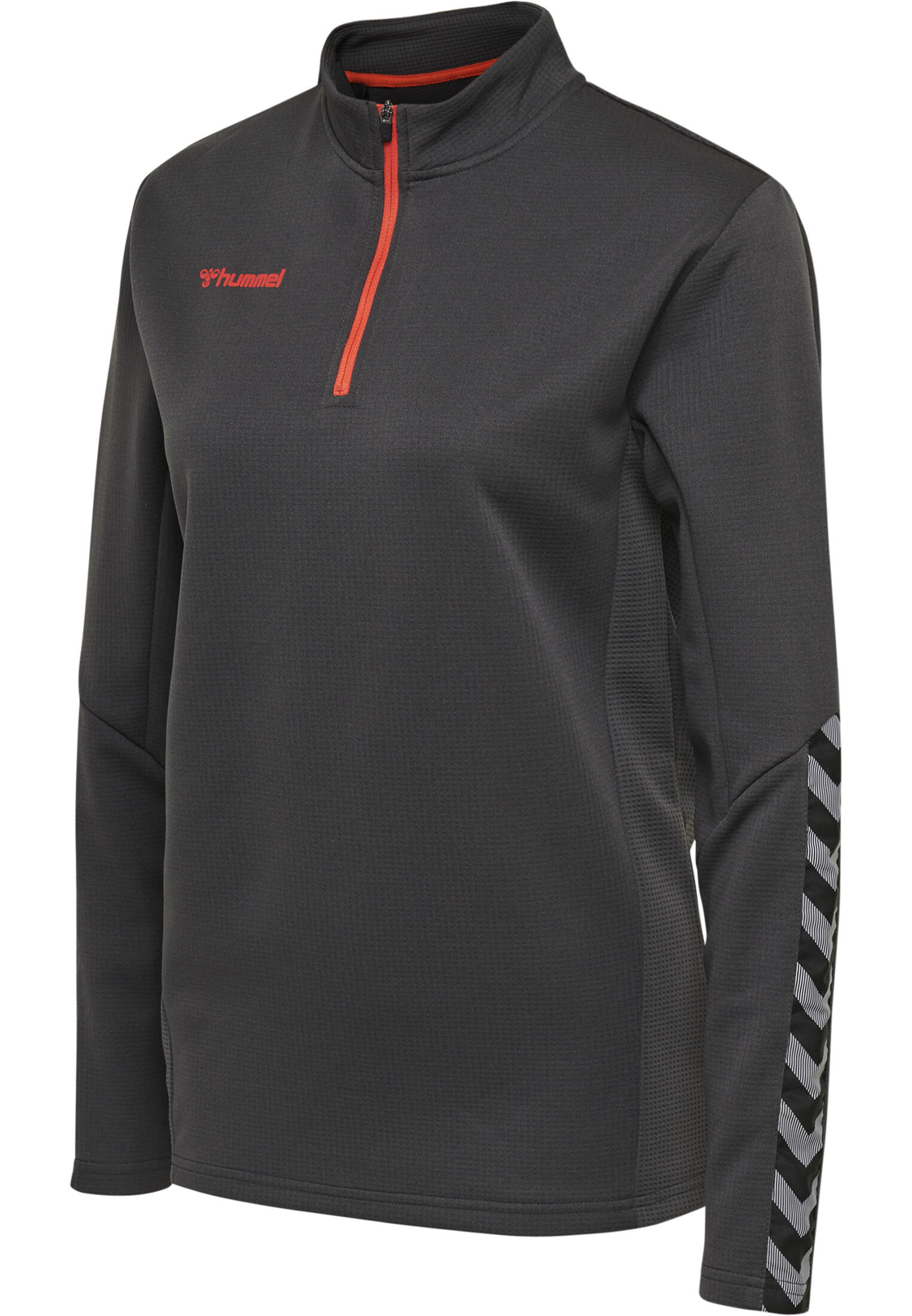 Bluza do piłki nożnej damska Hummel demi-zip hml AUTHENTIC