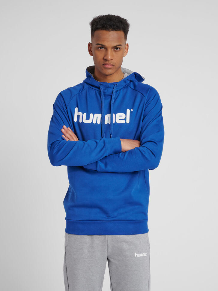 Bluza do piłki ręcznej męska Hummel Cotton Logo z kapturem