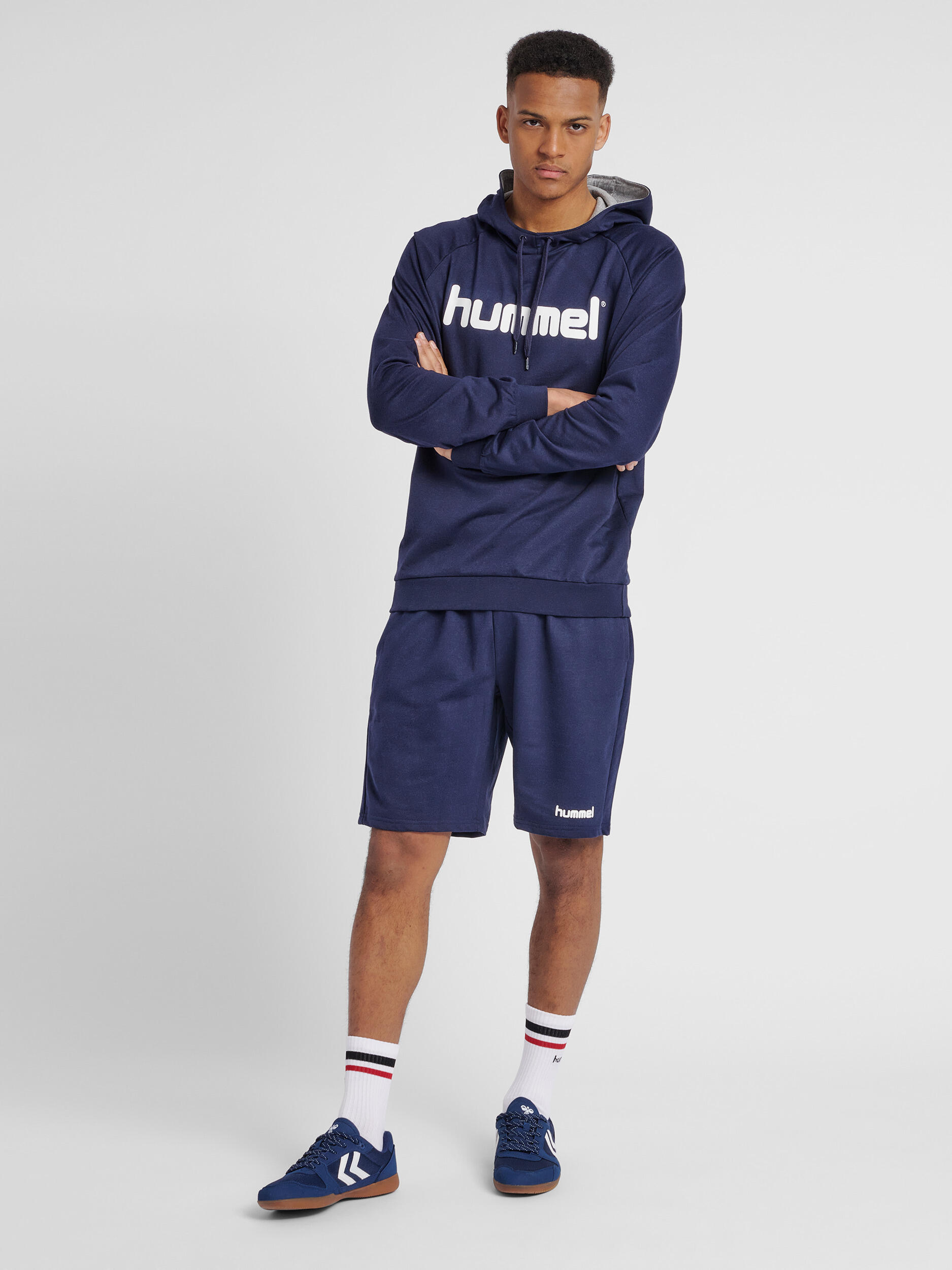 Felpa con cappuccio Hummel Cotton Logo 2/7