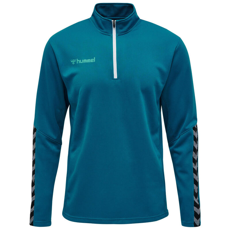 Sweatshirt Mit Kurzem Reißverschluss Herren