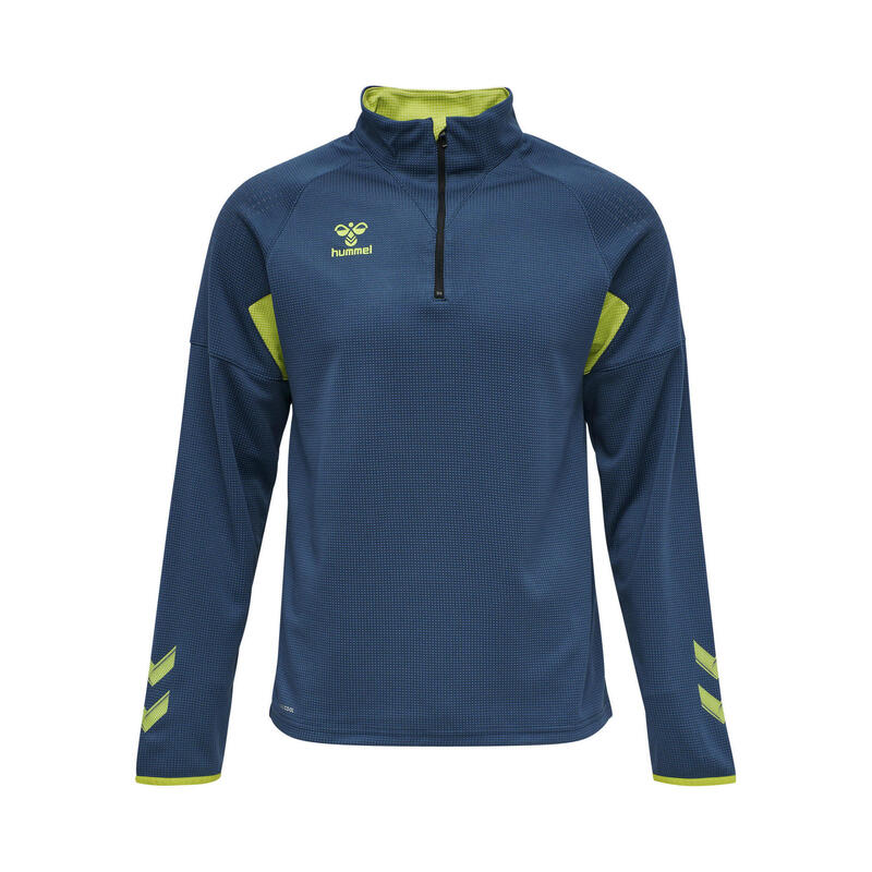 Demie-Fermeture Éclair Zip Sweat-Shirt Hmllead Homme HUMMEL