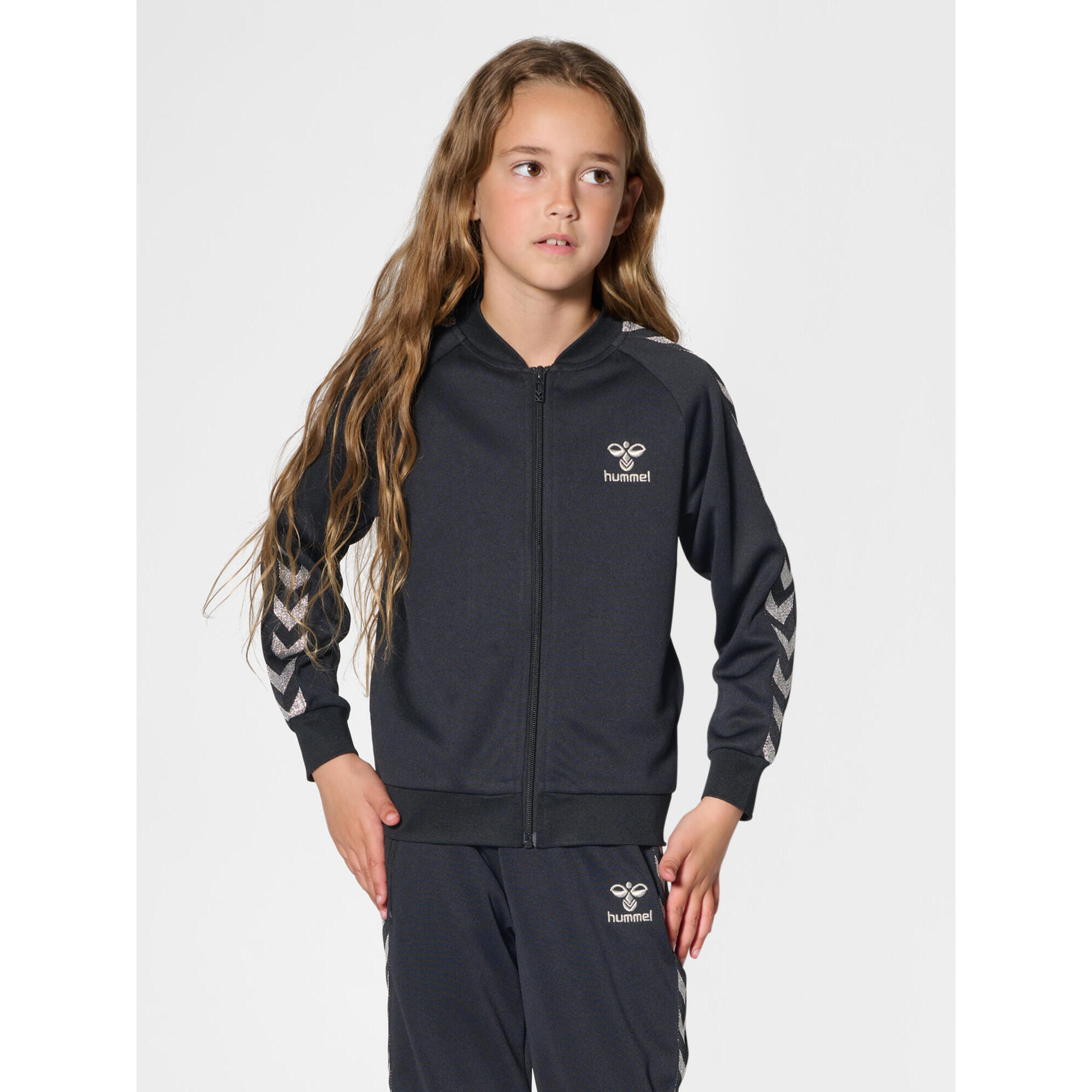 Hummel - Fermeture Éclair Zip Combinaison Hmlnoma Fille Hummel - Sweat Zippé - Noir -  6 À 8 Ans - Decathlon