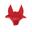 Bonnet anti-mouche Wellington velvet rouge cob