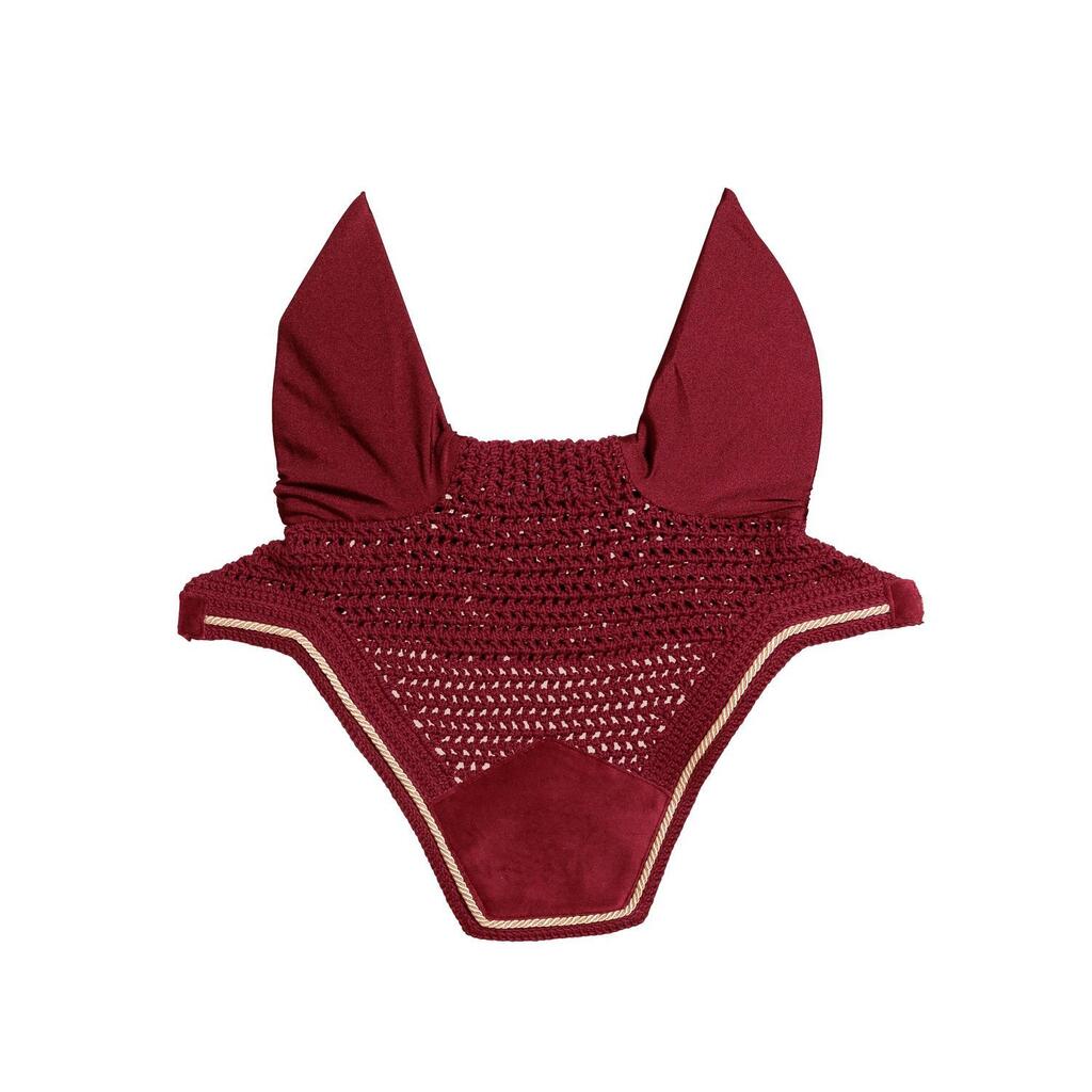Fly veil Wellington velvet fuchsia