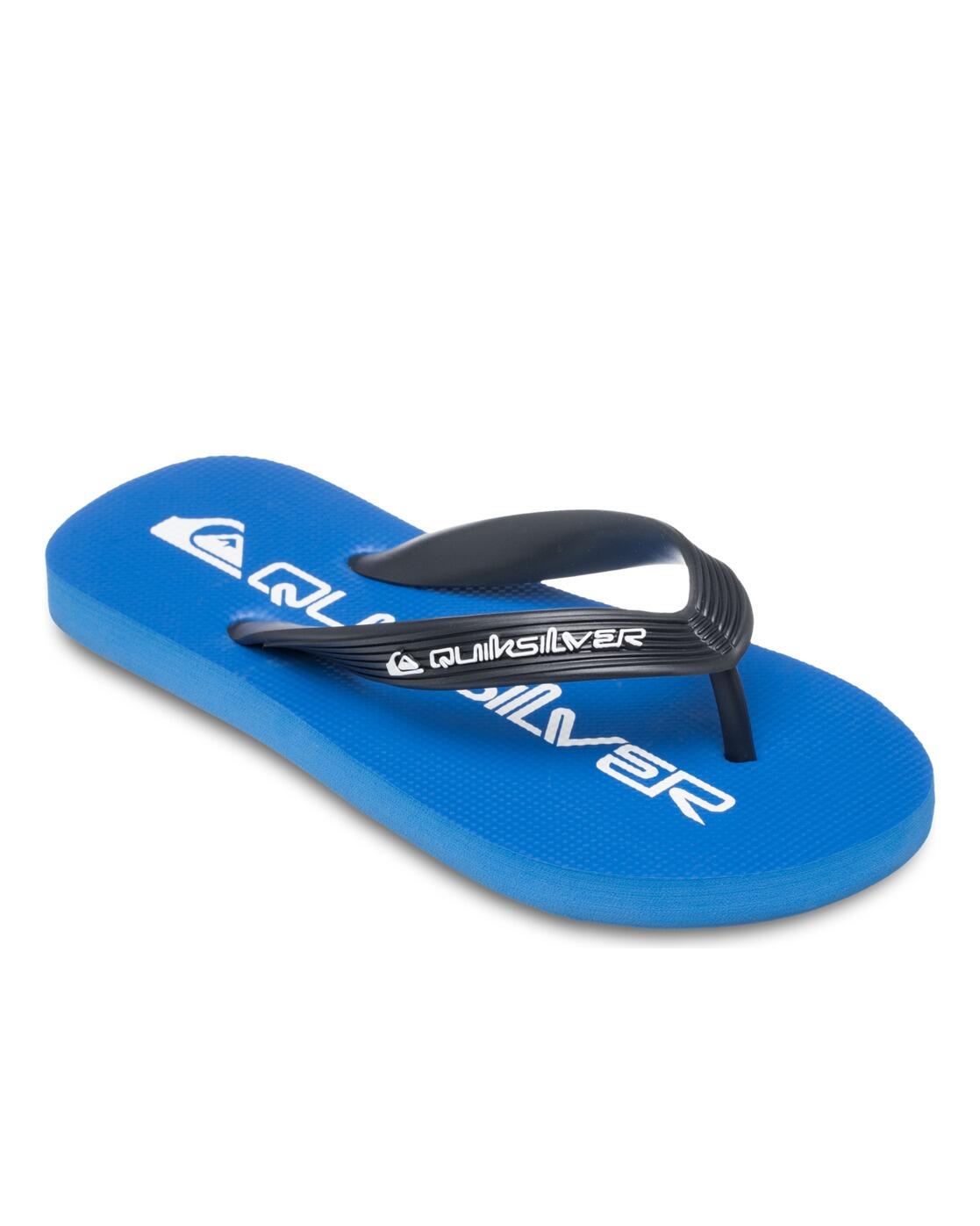 QUIKSILVER Quiksilver Java Wordmark Flip Flops-Blue