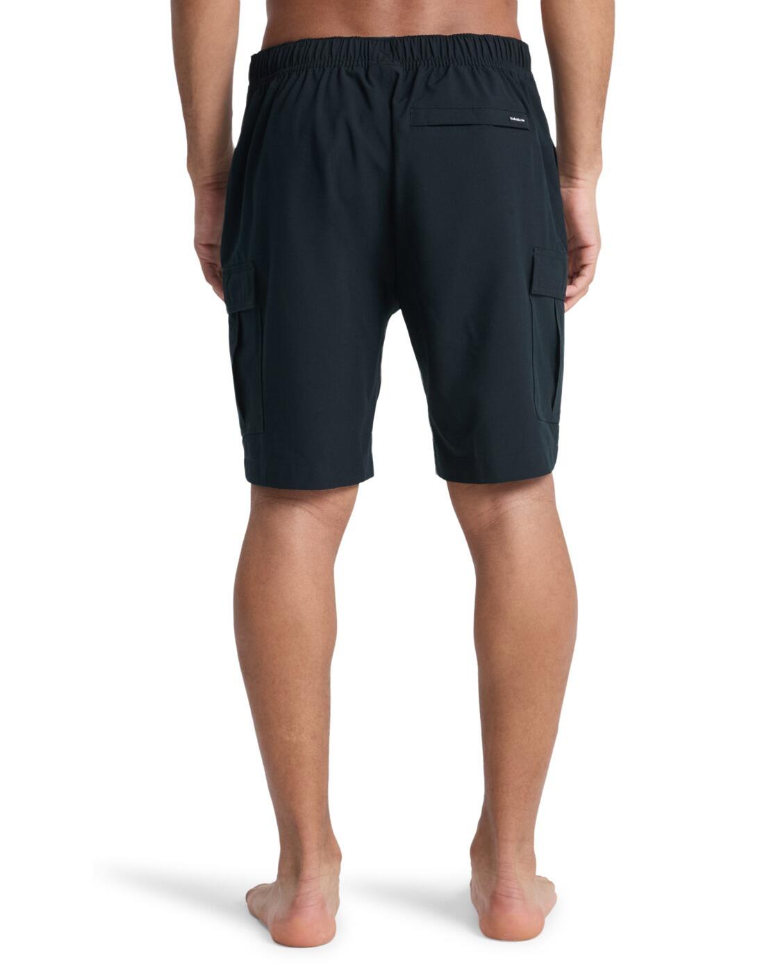 Short hybride HALF 19" Noir Homme 3/4