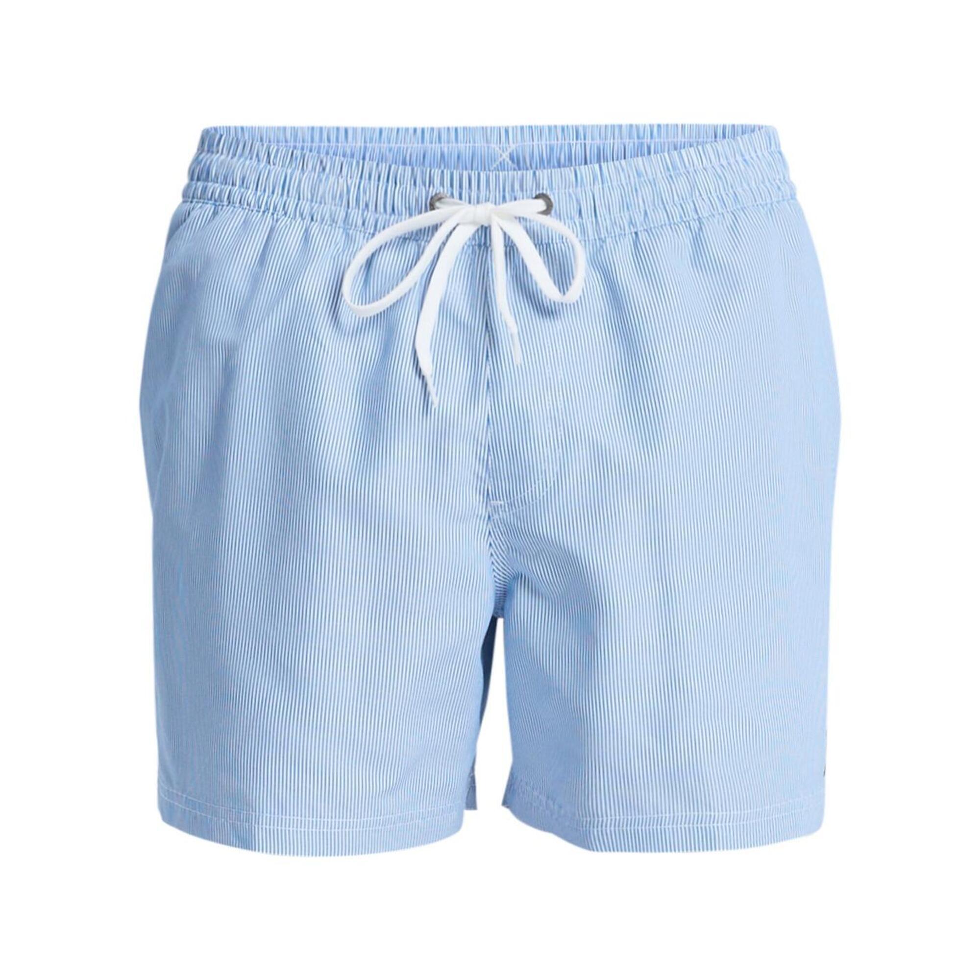 Quiksilver - Short De Bain Everyday Deluxe 15" Bleu Homme - Boardshort - Blanc|bleu -  M - Decathlon