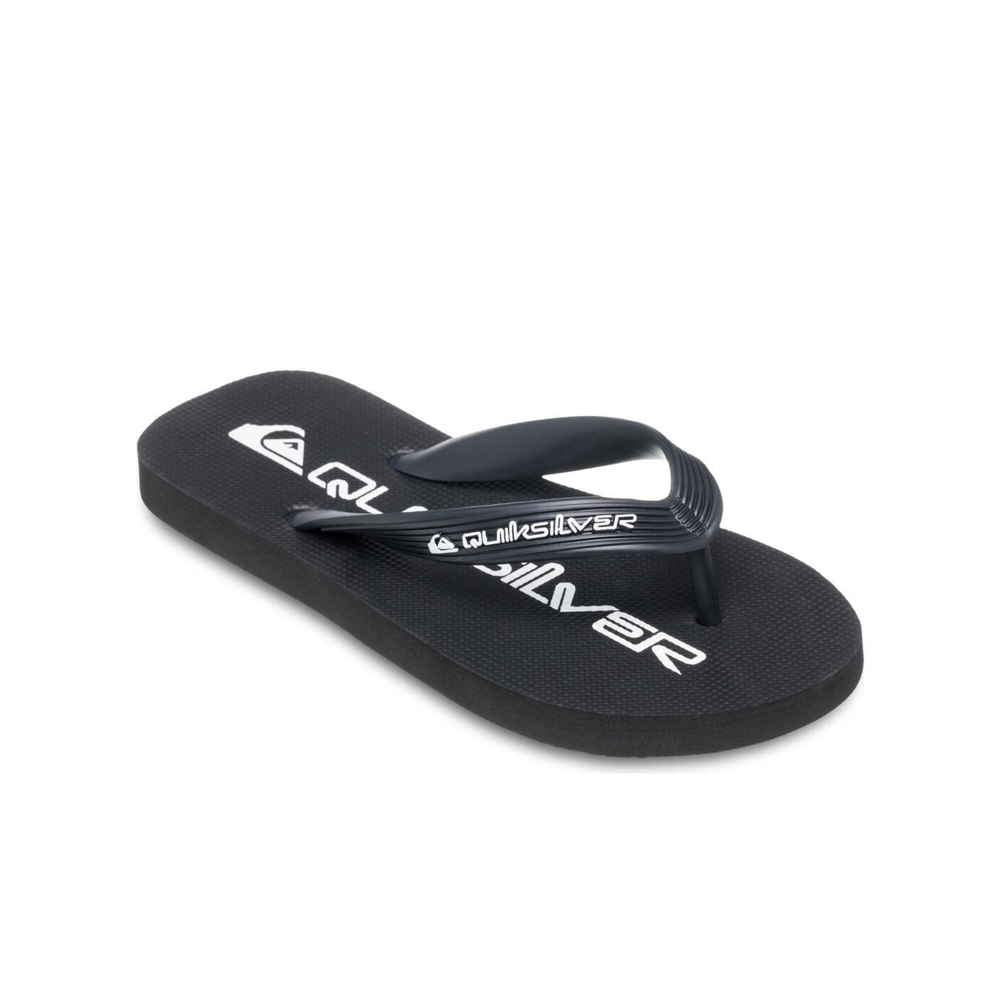 Quiksilver - Tongs Java Wordmark Noir Garçon - Tongs - Noir - 32 - Decathlon