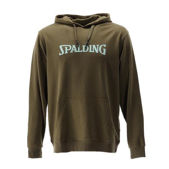 HOODIE HOMME DE BASKET khaki-light green Spalding