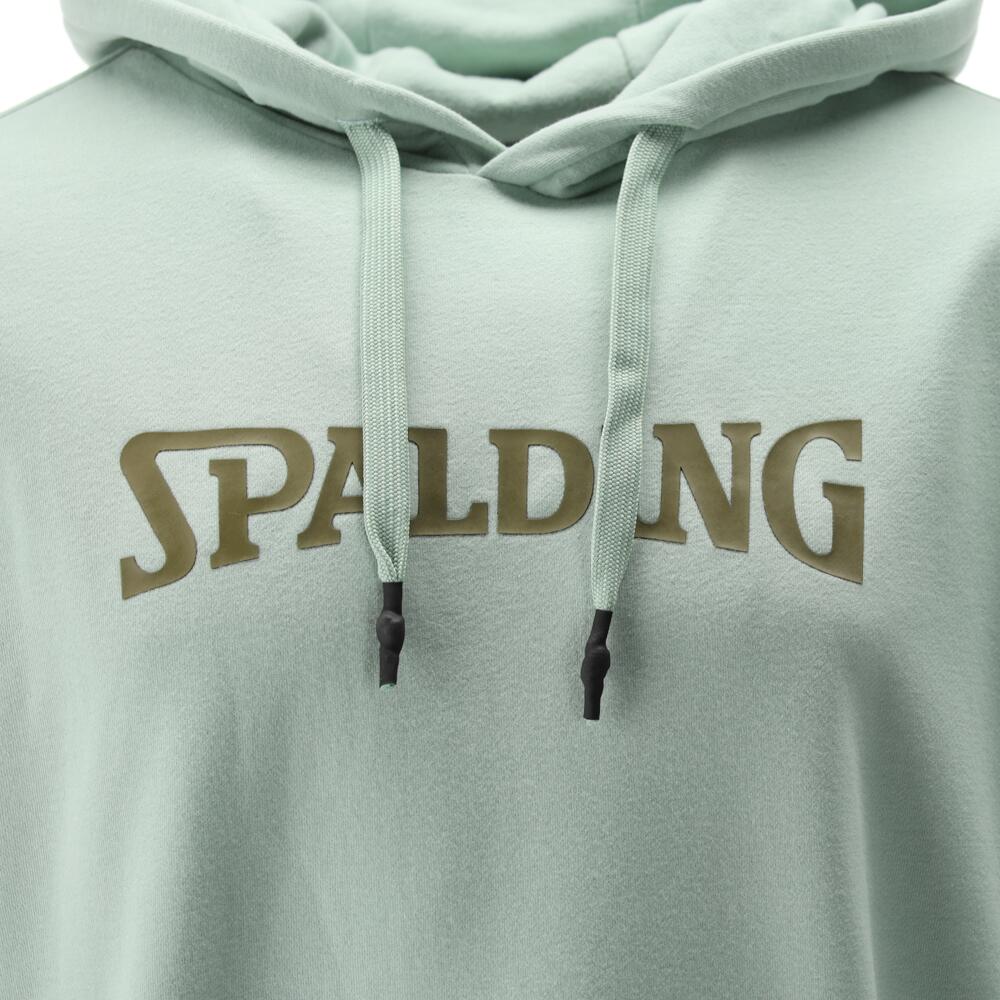HOODIE HOMME DE BASKET light green-khaki Spalding 2/5