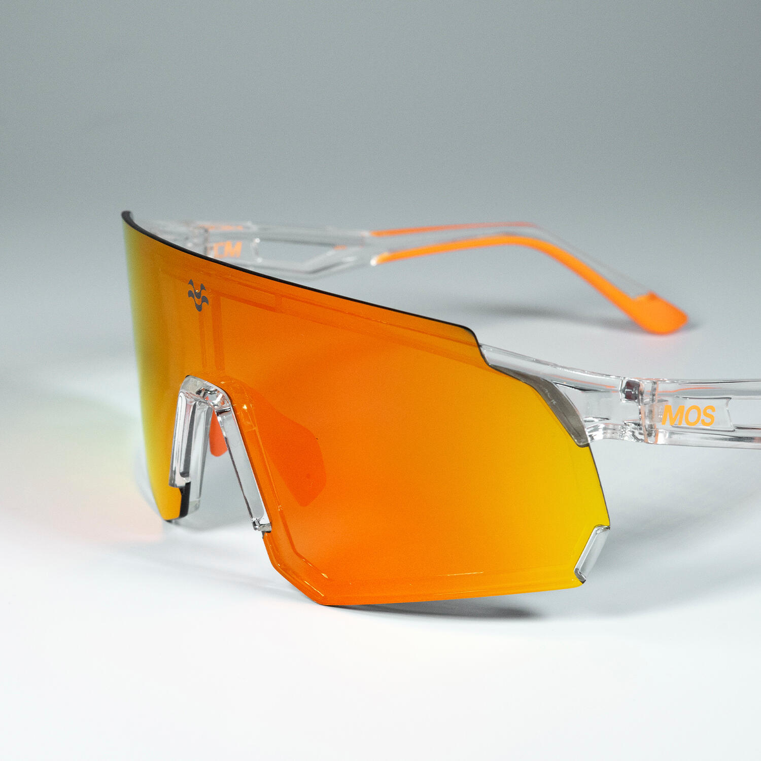 LUNETTES DE SOLEIL DE SPORT MOS EYEWEAR MENORCA FLUO ORANGE 4/5