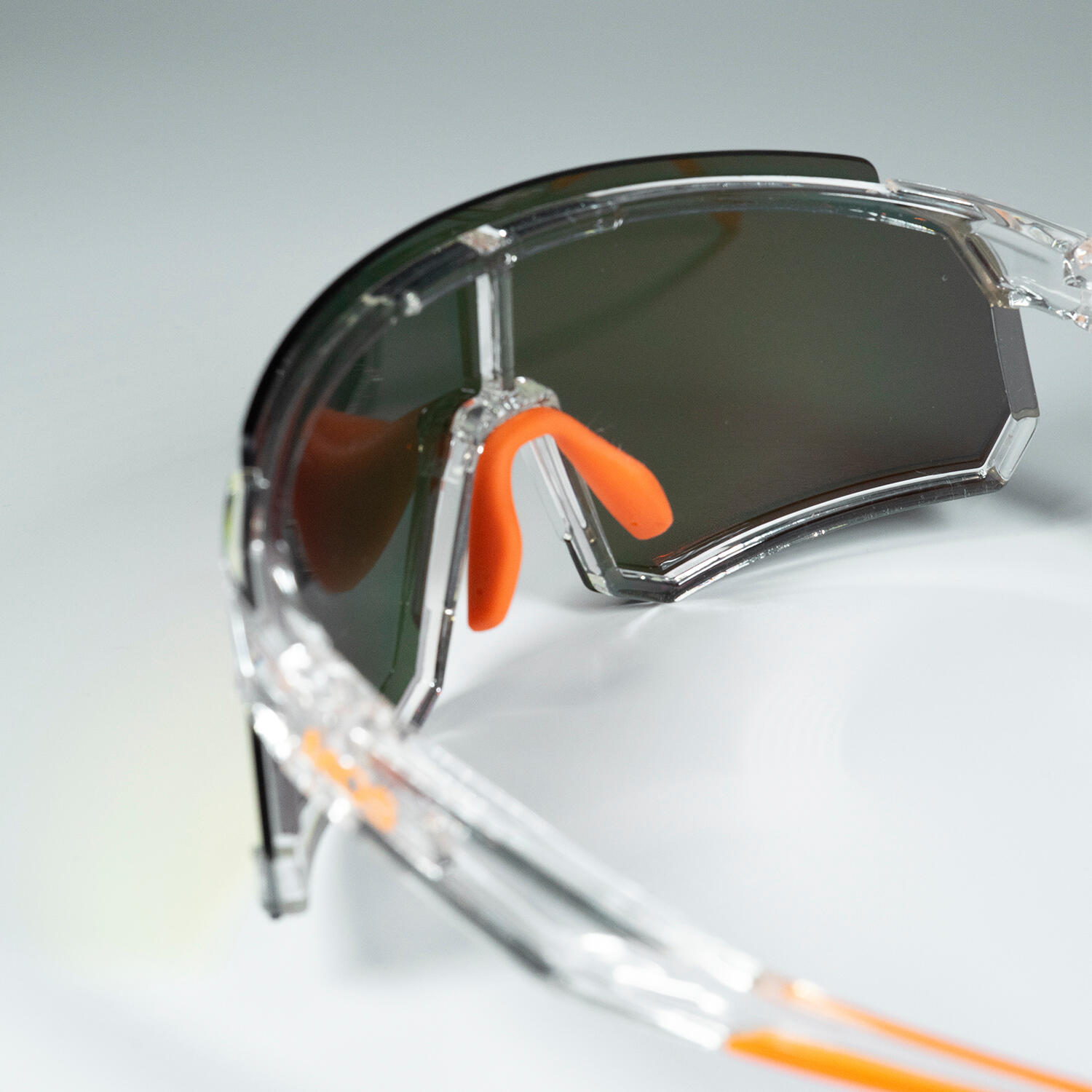 LUNETTES DE SOLEIL DE SPORT MOS EYEWEAR MENORCA FLUO ORANGE 5/5