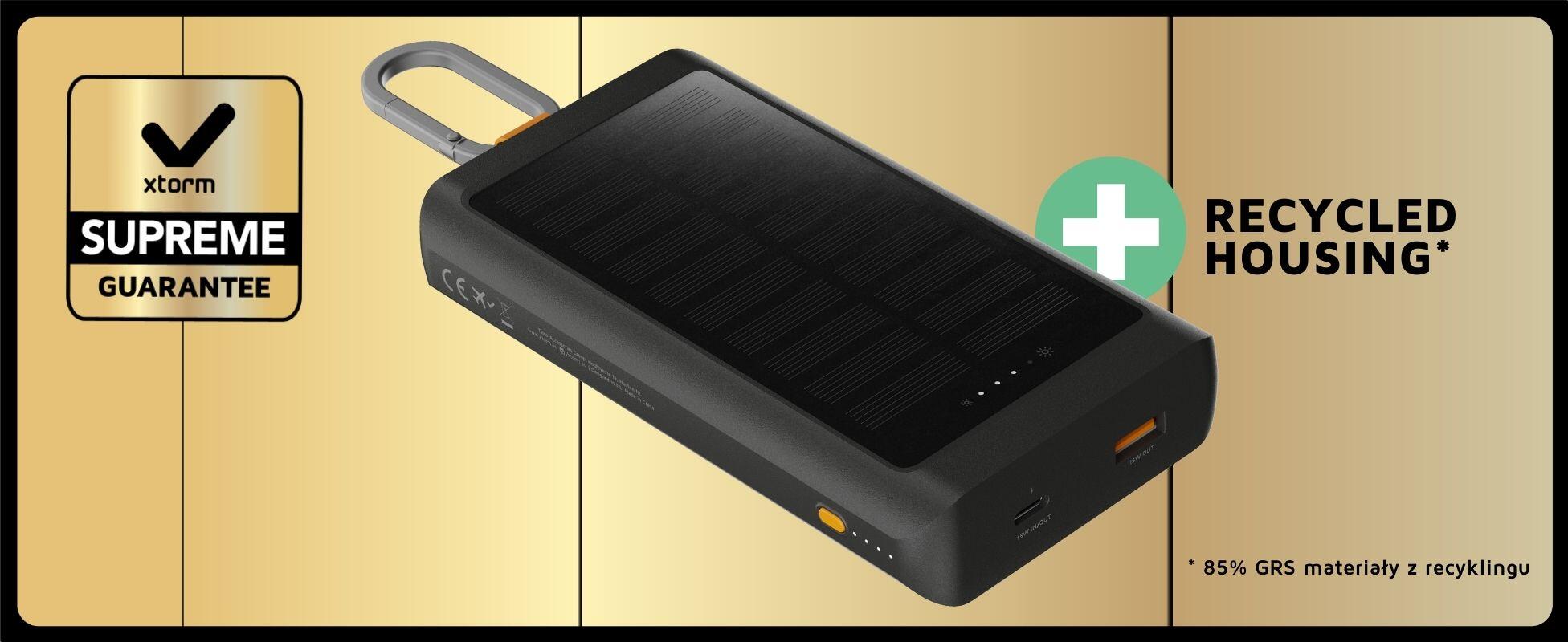 Xtorm Go2 Solar Batterie Externe- 10.000 mAh 3/7